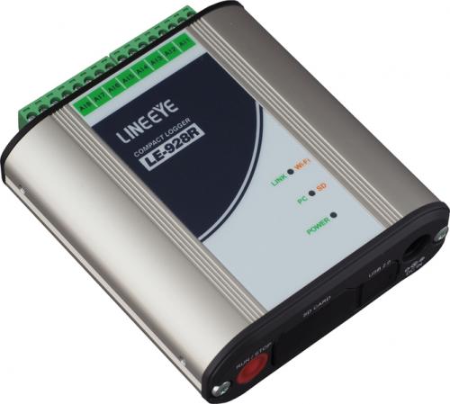 型番:LE-928RJANコード:4560102046390アナログ信号（入力8点）のモニターやロギングが可能な計測器。高速・高電圧の測定が可能。