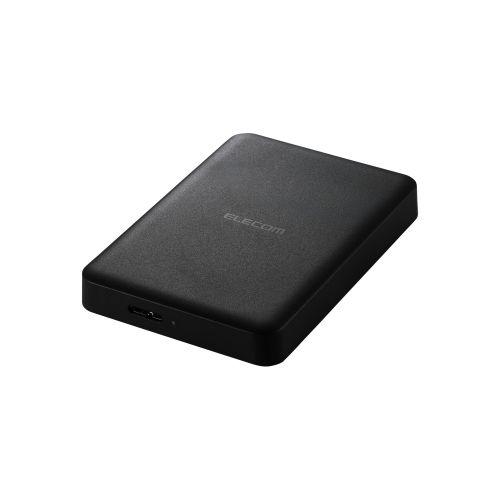 Rakuten - ELECOM ELP-HTV020UBK ELECOM Portable Drive USB3.2(Gen1) 2TB Black
