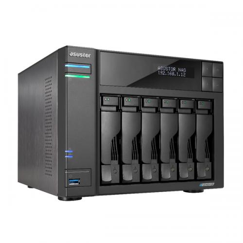 ASUSTOR AS6706T v2 LOCKERSTOR 6 Gen2+ 6ベイ Intel Celeron N5105クアッドコア 2.0GHz搭載NAS