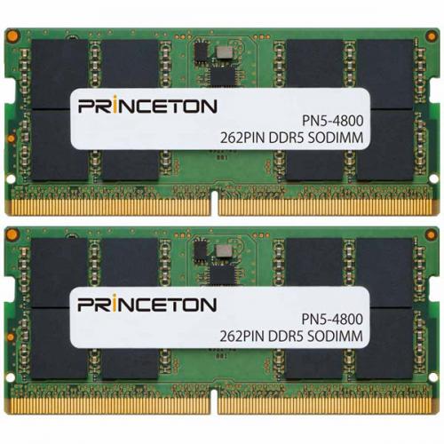 プリンストン PN5-4800-32GX2 64GB（32GB 2枚組） DDR5-4800 262Pin SODIMM