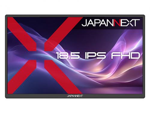 JAPANNEXT JN-MD-IPS185F 液晶ディスプレイ 18.5型/1920×1080/miniHDMI×1、USB-C×2/ブラック/スピーカー有/2年保証