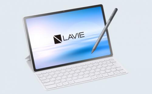 NEC PC-T1275LAS LAVIE Tab T12N T1275/LAS クラウドグレー/CPU：MediaTek Dimensity 6400/メモリ：12GB/ストレージタイプ：eMMC・256GB/OS：Android 15/12.1型/SIMスロット：無し