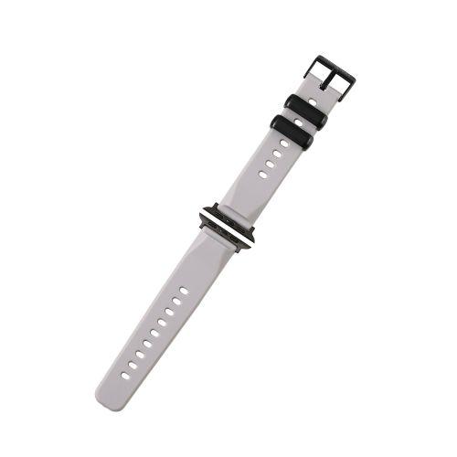 乐天商城 - ELECOM AW-25ABDZEROGY Apple Watch 49/45/44/42mm/バンド/TPU/ZEROSHOCK/グレー
