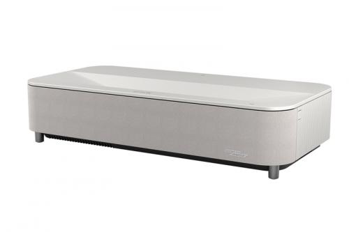 Projector - EPSON EH-LS970W 家庭用プロジェクター/超短焦点/4000lm/レーザー光源/2軸シフト4K/Google TV/高音質スピーカー/ホワイトモデル