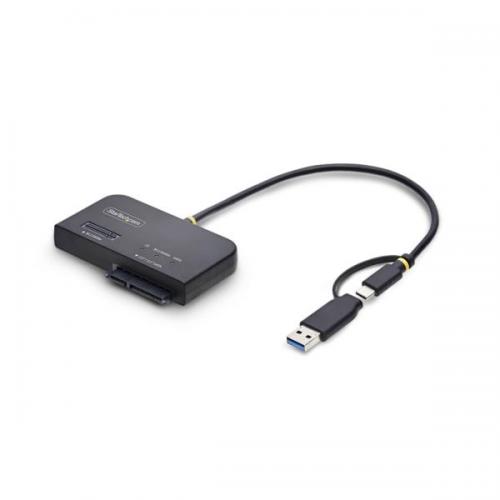 Other - StarTech.com USB31CSAT3M2E M.2 NVMe および 2.5/3.5インチ SATAアダプター/USB-C USB-A接続/B+M M-Key対応