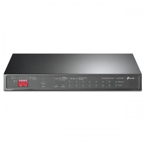 TP-LINK TL-SG1210MP(UN) 10ポート ギガビットデスクトップスイッチ（PoE+ 8ポート搭載）