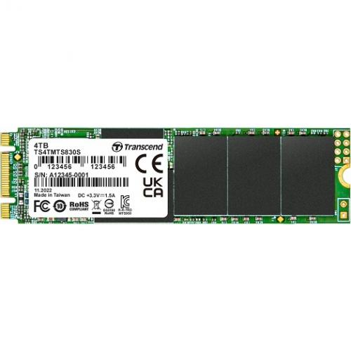 Transcend TS4TMTS830S 内蔵SSD 830S SATA-III 6Gb/s M.2 Type 2280 4TB