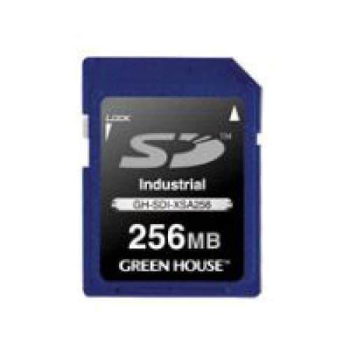 Rakuten - グリーンハウス GH-SDI-XSA256 インダストリアルSDカード SLC -40～+85℃ 256MB