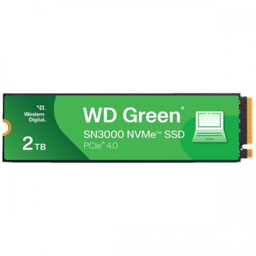 Rakuten - WesternDigital WDS200T4G0E WD Green SN3000 シリーズ エントリーモデル M.2 PCIe Gen4x4 NVMe 接続SSD (2TB)