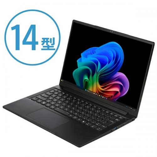THIRDWAVE F-14PN7A-B(IDTZ) (Core Ultra 7 355/メモリ32GB/SSD1TB/HDD無し/ODD無し/Win 11 Pro/Officeなし/14型/軽量1kg)(IDTZ)/Copilot+ PC