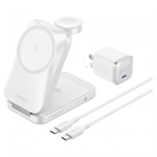 Anker Anker Prime Wireless Charging Station (3-in-1, MagGo, AirCool, Foldable)