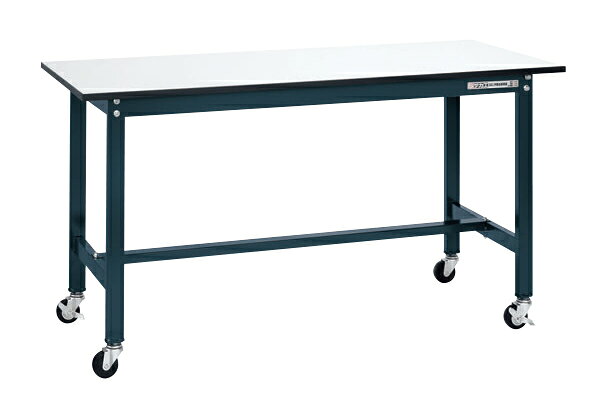 ●外寸：W1500×D750×H810mm●全高：810mm●本体色：ダークグレー●耐荷重：150kg●質量：32kg●キャスター：75φゴム車●天板種類：ポリエステル●改正RoHS10物質対応