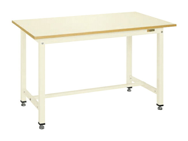 ●外寸：W1800×D750×H900mm●均等耐荷重：700kg●本体色：アイボリー●質量：54kg●天板サイズ：1800×750×25mm●天板種類：メラミン天板●天板カラー：アイボリー●天板厚：25mm●アジャスター：防振タイプ　ネジ径M16×2.0●立作業用●カンヌキは中央と後側のどちらにも取付け可能です。