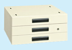 ●外寸：W500×D500×H224mm●カラー：サカエグリーン●質量：14kg●仕切板：別途販売●引出し内寸：W419×D394×H78mm●セット内容（付属品）：キャビネット取付金具2本付