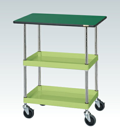 【法人様宛限定】サカエ CSP-7582TE CSパールワゴン（中量タイプ・天板付）