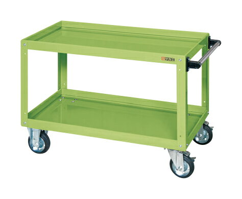 【法人様宛限定】サカエ CSWA-757TJ ニューCSスーパーワゴン（ゴム車・天板付）