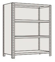 【法人様宛限定】サカエ LE9124 物品棚LE型（120kg／段・高さ1500mm・4段タイプ）