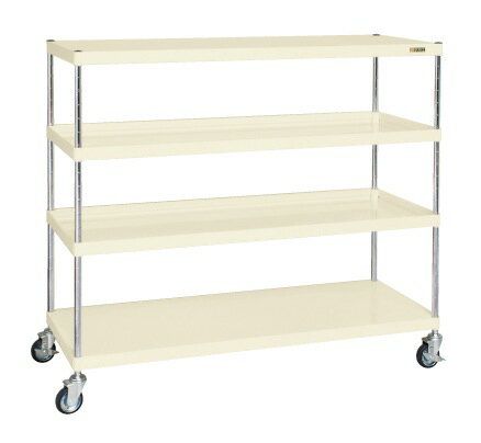 【法人様宛限定】サカエ CSPRA-1224RNUI ニューCSパールキャスターラック（ナイロンウレタン車）