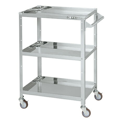【法人様宛限定】サカエ SR3-7583SNU ステンレススペシャルワゴン（移動式）SUS304