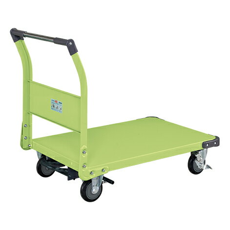 樂天商城 - 【法人様宛限定】サカエ TAN-55NUBR 特製四輪車（400kgタイプ・フットブレーキ付）