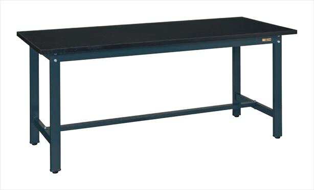 ●外寸：W1800×D900×H800mm●内寸：W1530×D678mm●均等耐荷重：500kg●カラー：ダークグレー●質量：61kg●天板サイズ：1800×900×30mm●天板種類：アクリル系樹脂天板●天板カラー：ダークグレー●天板厚：30mm●アジャスター：樹脂製　ネジ径M12×P1.75●オプションキャビネットの取付も可能です。
