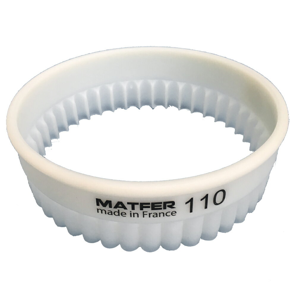 フランス製　MATFER　マトファー　エグゾグラス　丸ギザ抜き型 110mm　[79552]