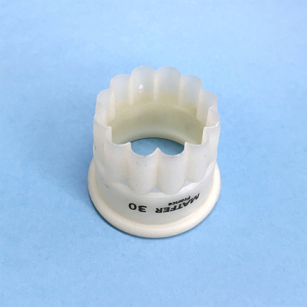 【在庫限り】フランス製　MATFER　マトファー　エグゾグラス　丸ギザ抜き型 30mm　...