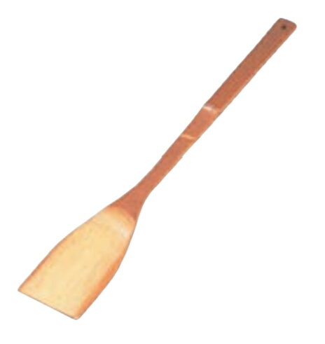 竹製 釜ベラ　平型　L52cm［竹へら/木ベラ/スパチュラ］