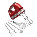 【特典付き】KitchenAid キッチンエイド ミニ ハンドミキサー レッド (赤) 9KHM928CA