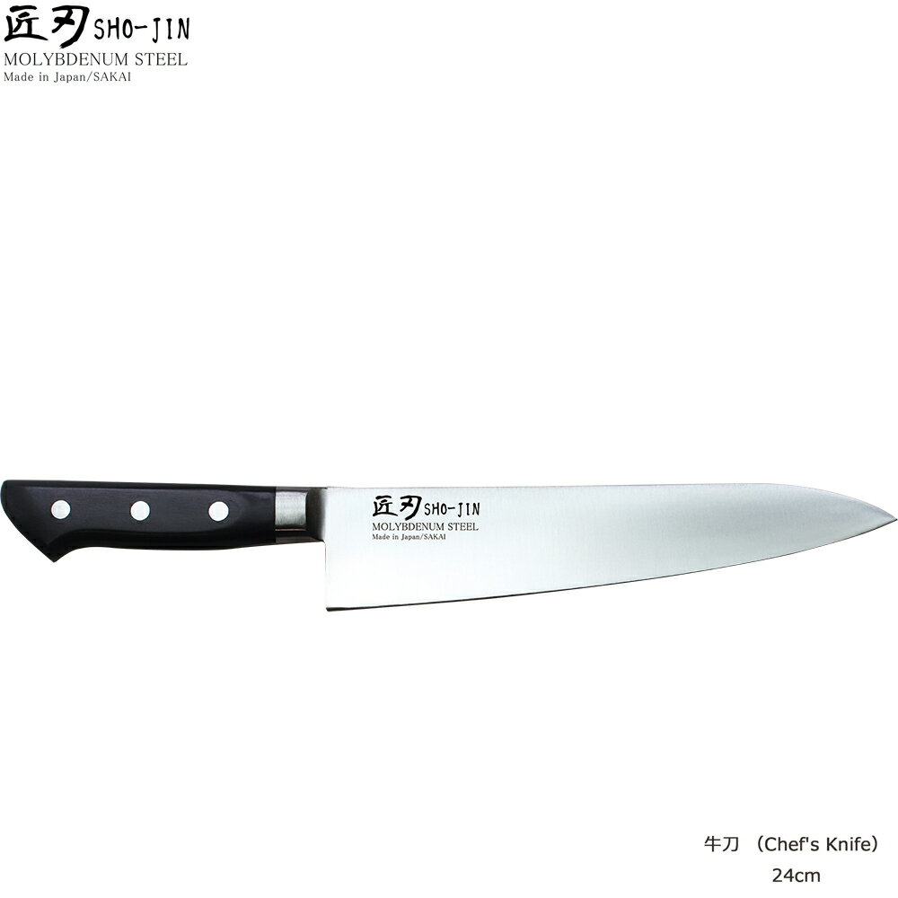 Sakai High-Carbon Steel 240mm Gyuto (Chef's Knife) | Japanese Kitchen Knife