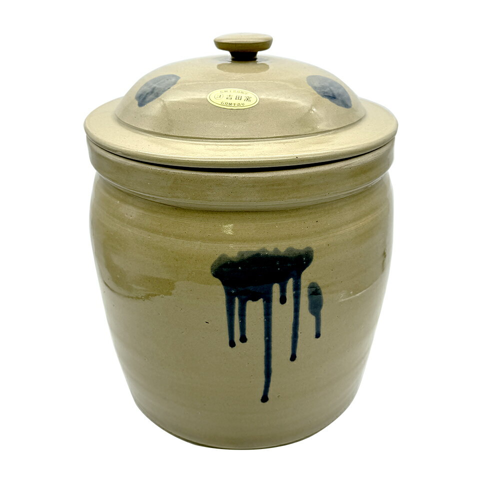 職人手作り土も窯も全て日本製の切立瓶　5号　石見焼かめ