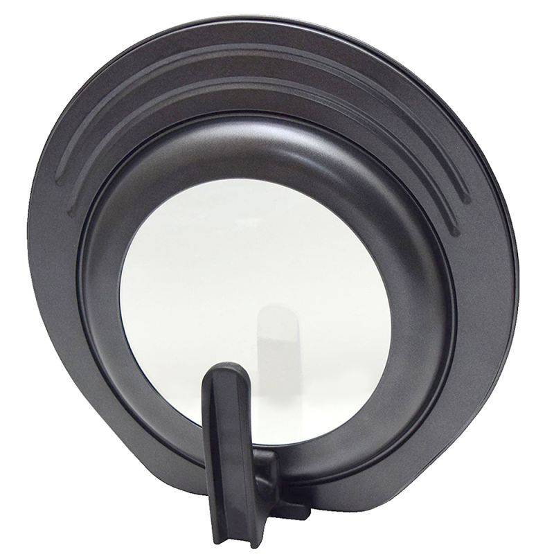 立っちあっぷ フライパンカバー　Lサイズ(26cm～30cm対応) 　立つ蓋 フライパン用フタ ガラス蓋