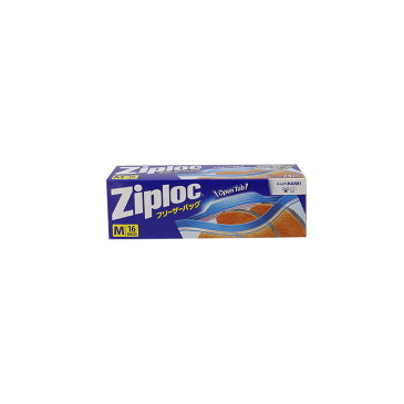 Ziploc　ジップロック フリーザーバッグ M　中　5本セット