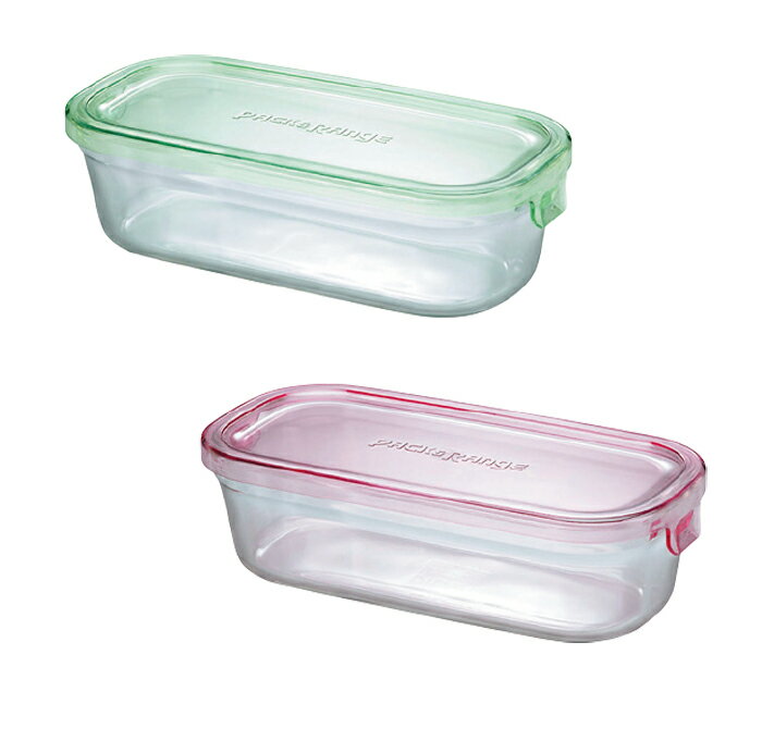 Rakuten - iwaki　イワキ　パック＆レンジ　角　500ml　【2個組】カラー選択自由　（KC3246N）耐熱ガラス