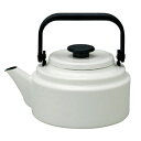 野田琺瑯 アムケトル ホワイト【白】 AM-20KW ホーローケトル/やかん/Kettle(3)