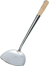 ステンレス中華ヘラ（家庭用）