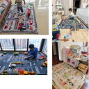 子供ゲームパッド 遊びマット 道路交通 カーペット プレイマット 線路 道路 電車 おもちゃ ベビーや子供の部屋 ベット キッズラグ 洗える 吸水 防音 防臭 防汚 遊び ラグ 地図マップ 滑り止め ゲーム 女の子 男の子 知育玩具 保育園 幼稚園 床暖房対応 寝室 プレゼント