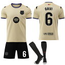【楽天スーパーSALE】25-26 バルサアウェイサッカーシャツセット 9番 レヴァンドフスキ 10番 メッシ 10番 ヤマール 8番 ペドリ サッカーシャツセ...