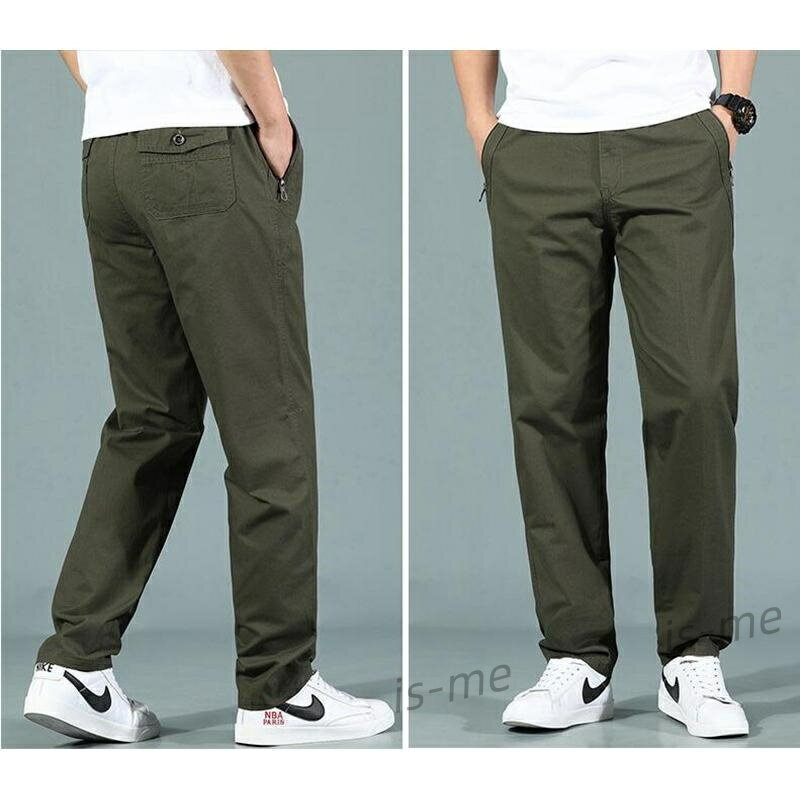 【楽天スーパーSALE】カーゴパンツ ワークパンツ 夏 メンズ ボトムス チノパン ロングパンツ ズボン ゆったり ストレート 通気性 男性用 登山 釣り ゴルフ 作業ズボン