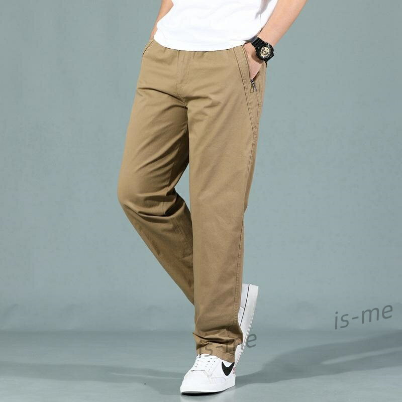 【楽天スーパーSALE】カーゴパンツ ワークパンツ 夏 メンズ ボトムス チノパン ロングパンツ ズボン ゆったり ストレート 通気性 男性用 登山 釣り ゴルフ 作業ズボン