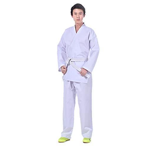 【楽天スーパーSALE】授業用 柔道着 柔道衣 色：ホワイト 白帯付き （上下＋帯の3点セット） 男女兼用 ..