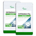 【最大12％OFFクーポン配布中】 ミネラルカルシウム 約3か月分×2袋 C-508-2 送料無料 ISA リプサ Lipusa サプリ サプリメント カルシウム不足 ミネラル補給