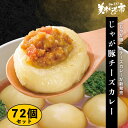 ☆じゃが豚 チーズカレー 72個セット「ねこぶだし」でおなじみ「とれたて！美味いもの市」から登場