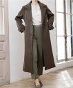 Aラインコート ベージュ ブラウン レディース ロング丈 おしゃれ シンプル 通勤服 オフィスカジュアル フォーマル 冬 Iライン モード系 おでかけ 厚手生地 ポケットあり 軽い素材 ベルト付き 3way ダブルボタン ウエストライン