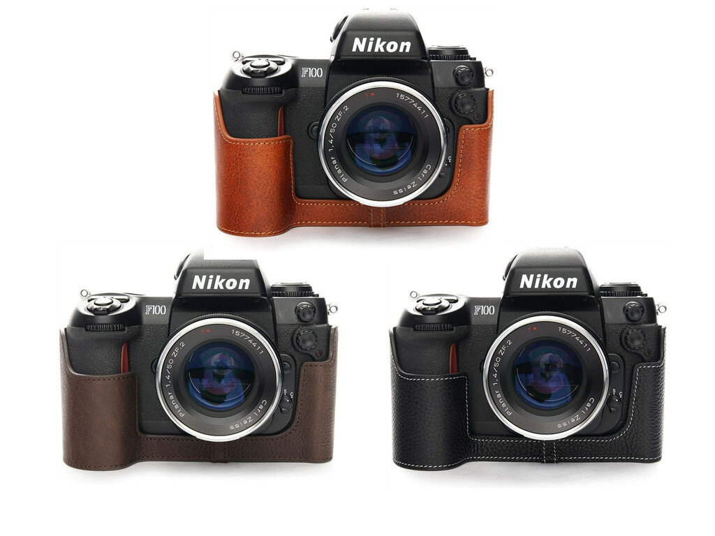 TP Original Nikon F100 専用 ブルタイプ 本革 ボディケース