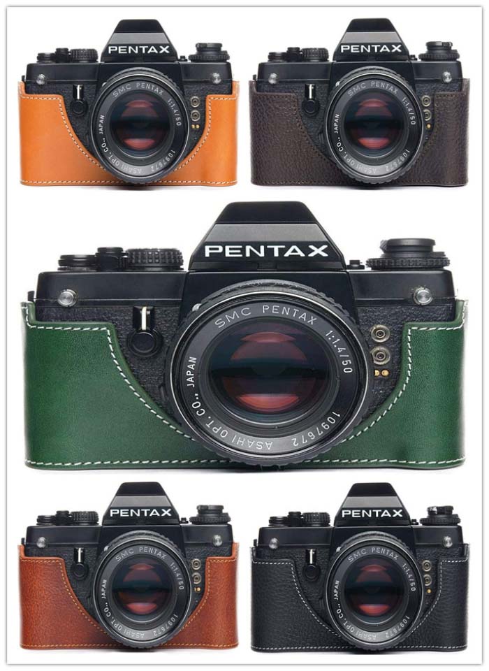TP Original Pentax LX 専用 ブルタイプ 本革 ボディケース