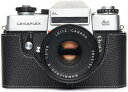 TP Original LEICAFLEX SL 専用 ブルタイプ 本革 ボディケース 黒色