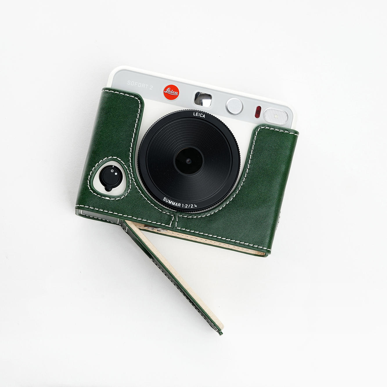 TP Original Leica SOFORT 2 専用 オープナブルタイプ 本革 カメラケース+ストラッ...