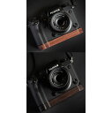 Fujifilm X-H1 XH1 専用 ハンドグリップメタル 檀木材 ハンドメイド ボディケース 用のハンドグリップです 高級手作り木質 互換 電池交換便利 底面開閉