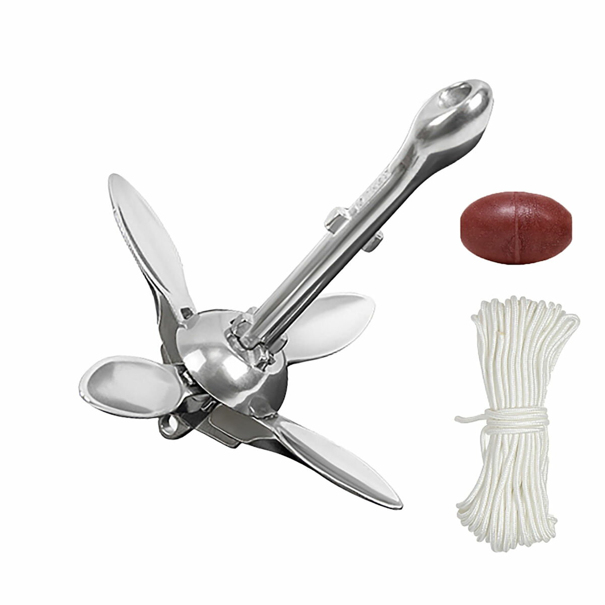 フォールディングアンカー ステンレス鋼鉄金属アンカーボートホールディング シー アンカー ジェットス..